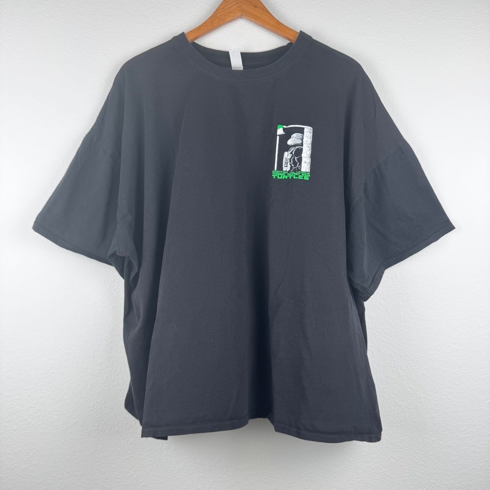 Brisco Brands TMNT T-Shirt Mens 5XL Black Excellent Comic Graphic Streetwear